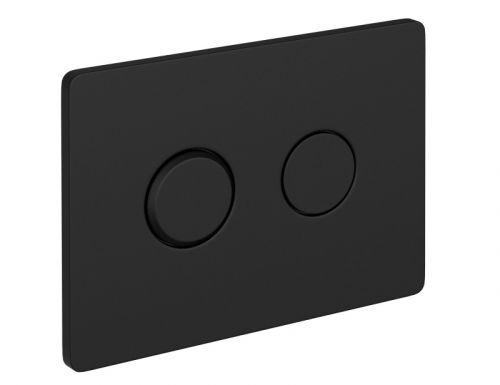 Кнопка ACCENTO CIRCLE для AQUA 50 пневматическая пластик черный матовый