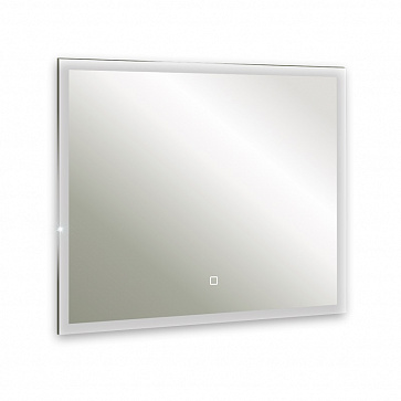 Зеркало AZARIO Гуверт-4 1000х800 сенсорный выключатель, часы (LED-00002294)