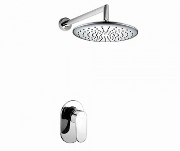 Встраиваемый комплект для душа с верхней душевой насадкой Wasserkraft А12030