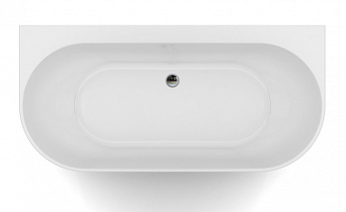 Ванна акриловая Azario BRADFORD пристенная, в комплекте с сифоном и металлической рамой 1800х800х580 BD07-1800