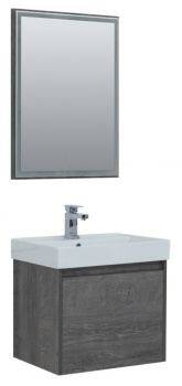 Мебель для ванной Aquanet Nova Lite 60 дуб рошелье (1 ящик) 00242923
