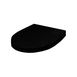 Крышка для чаши Roca Victoria Nord Soft Close Black Edition ZRU9302627 с микролифтом, петли хром