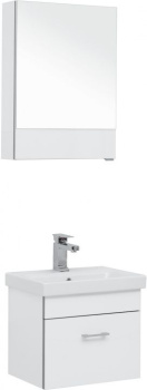 Мебель для ванной Aquanet Верона 50 (Moduo Slim) белый 00254065