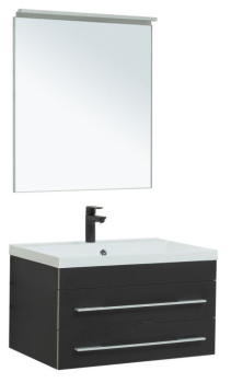 Мебель для ванной Aquanet Верона 75 New черный матовый 00281105
