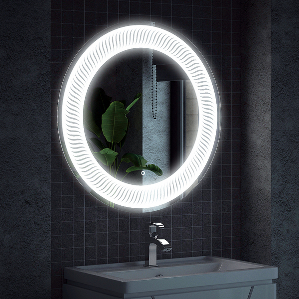 Зеркало Corozo LED "Парма-круг D770", сенсор