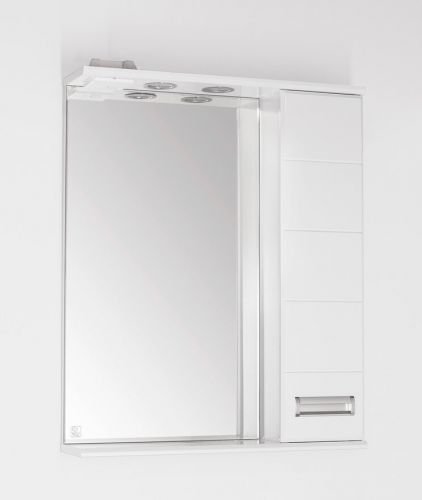 Зеркальный шкаф Style Line Ирис 65х83/С