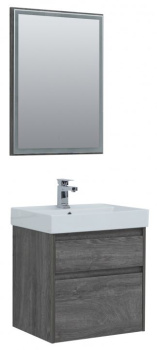 Мебель для ванной Aquanet Nova Lite 60 дуб рошелье (2 ящика) 00242920