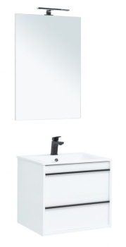 Мебель для ванной Aquanet Lino 60 белый матовый 00271951