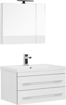 Мебель для ванной Aquanet Верона NEW 75 белый (подвесной 2 ящика) 00231017