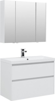 Мебель для ванной Aquanet Гласс 90 белый 00240467