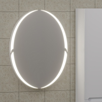 Зеркало для ванной Сатурн 70 с LED-подсветкой Санта 900515