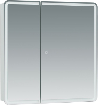 Зеркало-шкаф Aquanet Оптима 70 с LED подсветкой