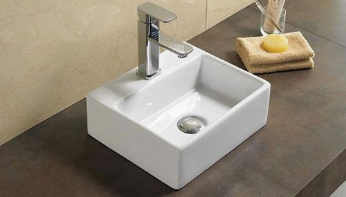 Раковина накладная Velvex  35 см 7440A