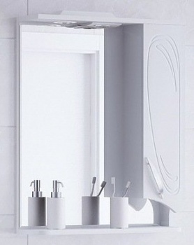 Зеркало-шкаф Corozo Кентис 60/С белый SD-00000288