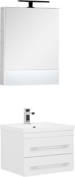 Комплект мебели для ванной Aquanet Нота 58 белый (камерино) 00287700