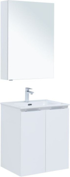 Мебель для ванной Aquanet Алвита New 60 2 дверцы, белый матовый 00274220
