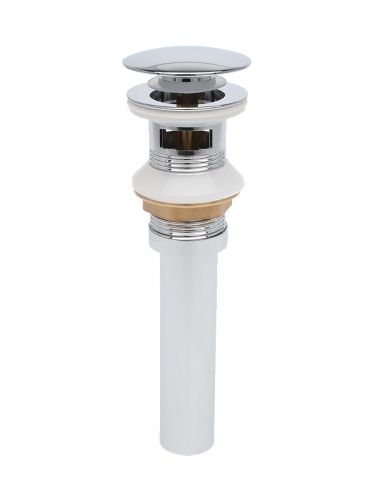 AQM7001-1 Донный клапан AQUAme с переливом, хром
