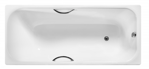 Чугунная ванна Wotte Start 170х75 с отверстиями под ручки