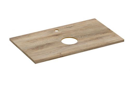 Столешница WOOD из керамогранита Spirit 80x45x2 орех матовый