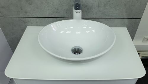 Раковина накладная Velvex  40 см 7138
