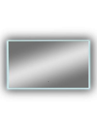 Зеркало Континент "Trezhe Led" 1200х700 с бесконтактным сенсором, холодная подсветка