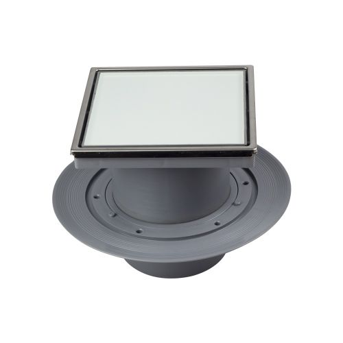 Confluo Standard 15х15 Vertical White Glass Pestan