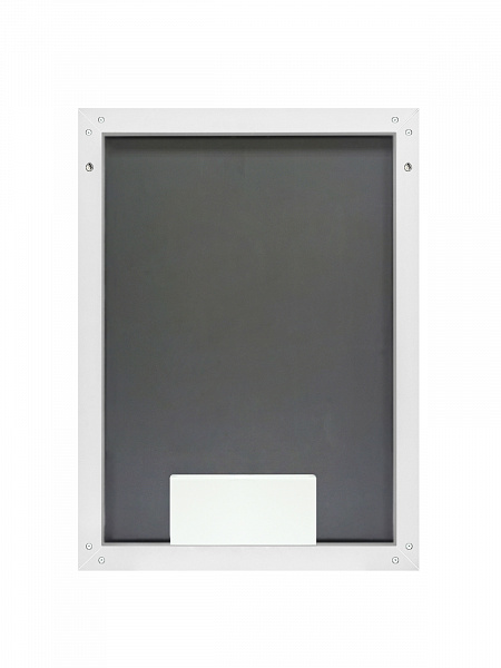 Зеркало Континент "Frame white standart" 600x800