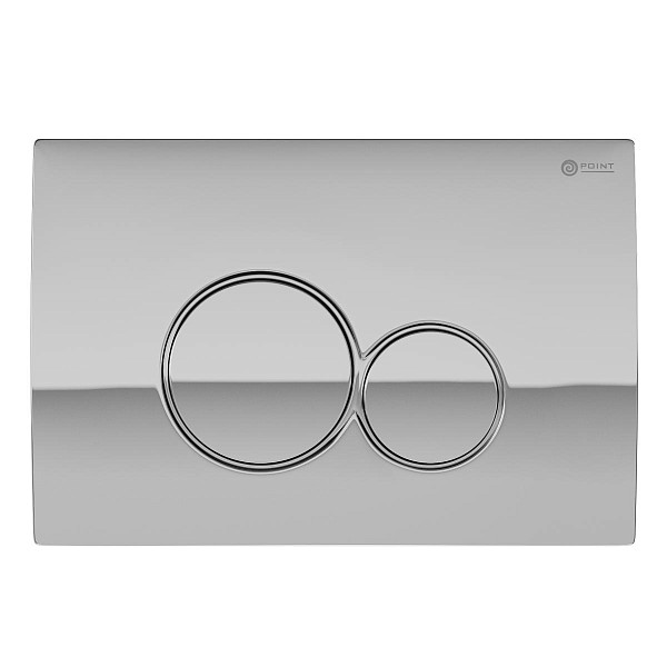 Сет: Система инсталляции Point Элемент для подвесного унитаза PN45120 + Клавиша смыва для инсталляции Point Виктория, хром, PN44061C + Унитаз подвесной Point Ника безободковый, сиденье микролифт PN41081