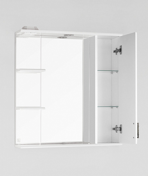 Зеркальный шкаф Style Line Олеандр-2 75х83/С