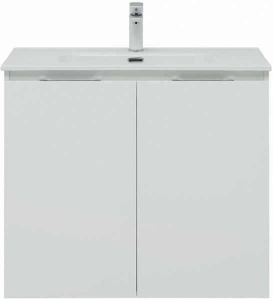 Мебель для ванной Aquanet Алвита New 80 2 дверцы, белый матовый 00274207
