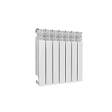 Радиатор алюминиевый Alpha 500 7 секций Qну=1295 Вт RAL 9016 (белый) Ogint
