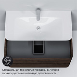 M30FHX1002TF Sensation, База под раковину, подвесная, 100 см, ящики, табачный дуб, текстурированная,