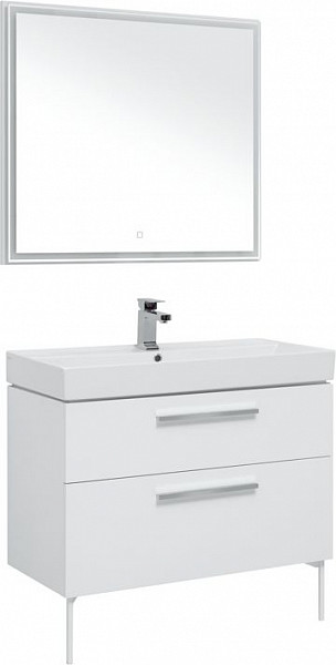 Мебель для ванной Aquanet Nova 90 белый (2 ящика) 00243256