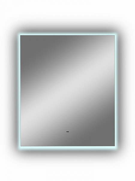 Зеркало Континент "Trezhe Led" 600х700 с бесконтактным сенсором, холодная подсветка