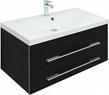 Мебель для ванной Aquanet Верона 90 черный матовый 00287640
