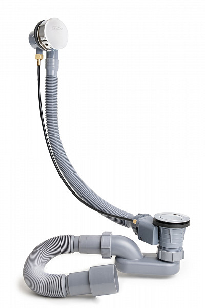 Слив-перелив полуавтомат Delice Хром