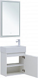 Мебель для ванной Aquanet Nova Lite 50 белый глянец (с дверецей) 00302531