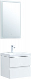 Мебель для ванной Aquanet Беркли 50 белый глянец (2 ящика) 00306356