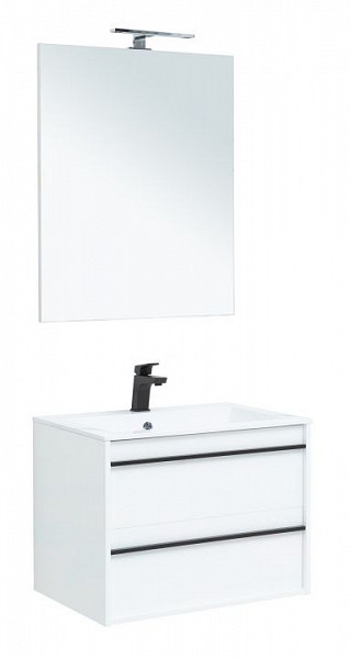 Мебель для ванной Aquanet Lino 70 белый матовый 00271953