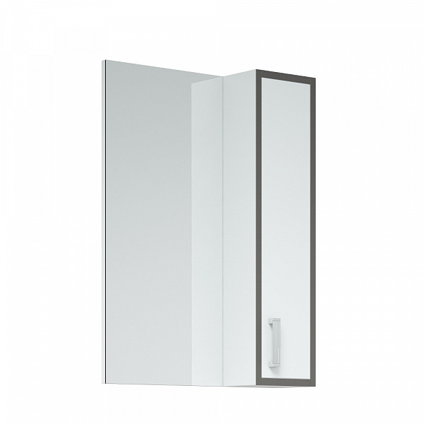 Зеркало-шкаф Corozo "Спектр 50" серое, SD-00000708