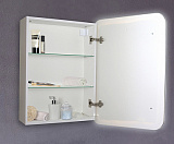 Зеркало-шкаф AZARIOФиджи 60 (602*800*140) + часы (LED-00002363)