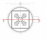 Confluo Standard 15х15 Square 4 Pestan