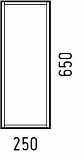 Шкаф подвесной Corozo Гольф 25 универсальный, сонома SD-00000365