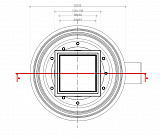 Confluo Standard 10х10 Dry 2 White Glass Pestan