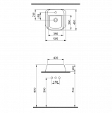 Раковина Bocchi Firenze 1074-001-0126 белая