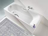 Стальная ванна Kaldewei Saniform Plus Star 170x73 133400013001 easy-clean mod. 334 с отверстиями под ручки
