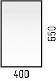 Зеркало-шкаф Corozo Комо 40 белый SD-00000290
