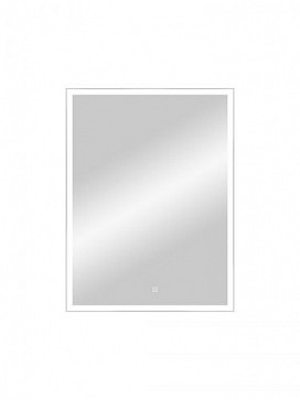 Зеркало Континент "Frame Silver LED" 600х800