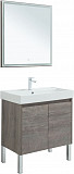 Мебель для ванной Aquanet Nova Lite 75 дуб рошелье (2 дверцы) 00302536