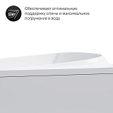 W30A-170-075W-A Sensation, ванна акриловая A0 170х75 см, шт